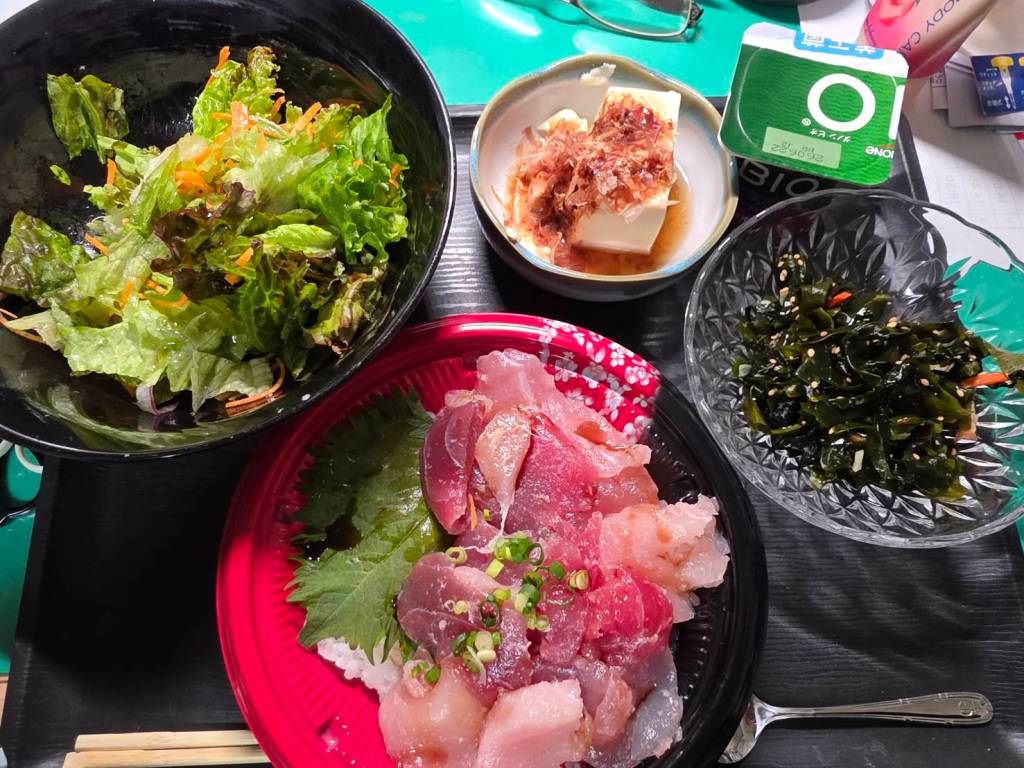 退院後の夕飯