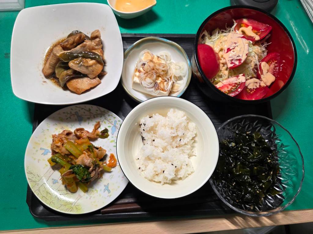 6/6(土)残り物で料理